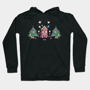 Magical Watercolor Christmas Hoodie